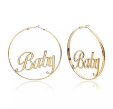 Load image into Gallery viewer, &quot;Baby Gold Hoop Earrings&quot;
