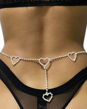 Load image into Gallery viewer, “Icy Heart Waist Chain&quot;
