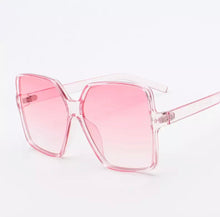 Load image into Gallery viewer, &quot;Oversized Pink Square Sunglasses&quot;
