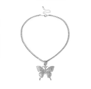 "Icy Butterfly Necklace"