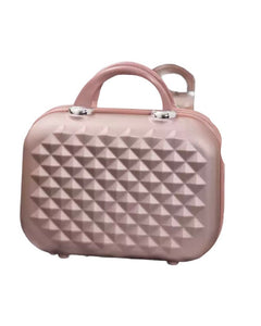 "Rose Gold Cosmetic Case"